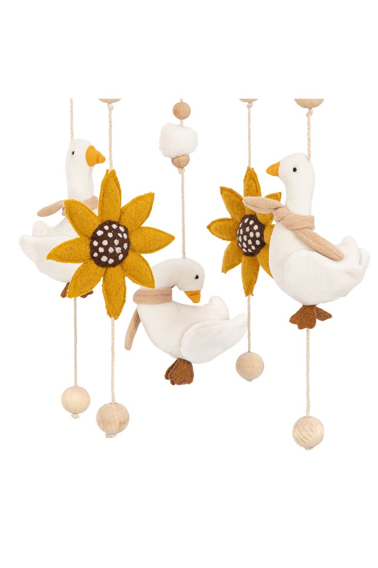 Goose Farmhouse Goose Nursery Ceiling Hanging, Alternate, color, BEIGE