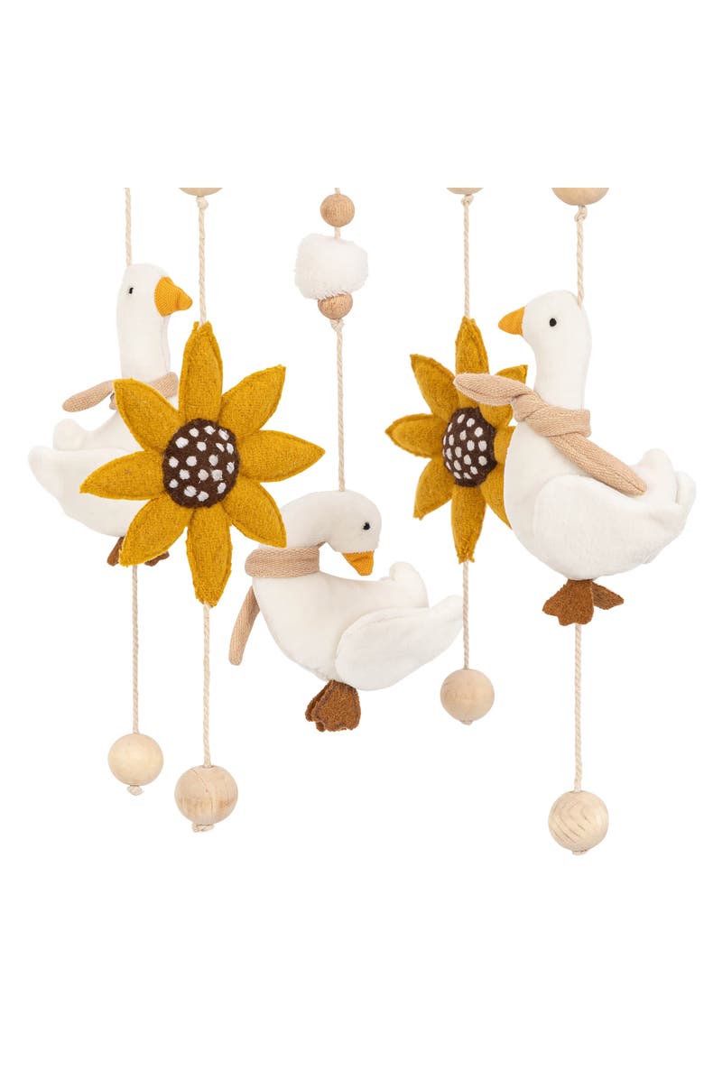 CRANE BABY Goose Farmhouse Goose Nursery Ceiling Hanging, Alternate, color, Beige
