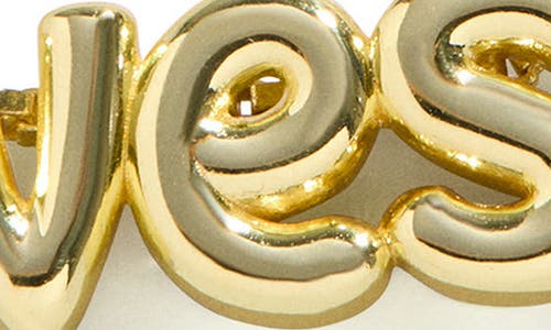 Baublebar Custom Bubble Monogram Necklace In Gold
