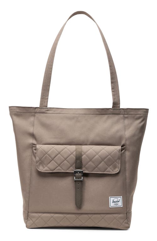 Herschel Supply Co. Retreat Tote in Brindle Quilted 