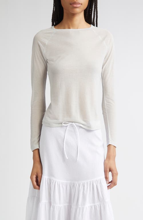 Paloma Wool Hiro Raglan Sleeve Top in Light Grey  product