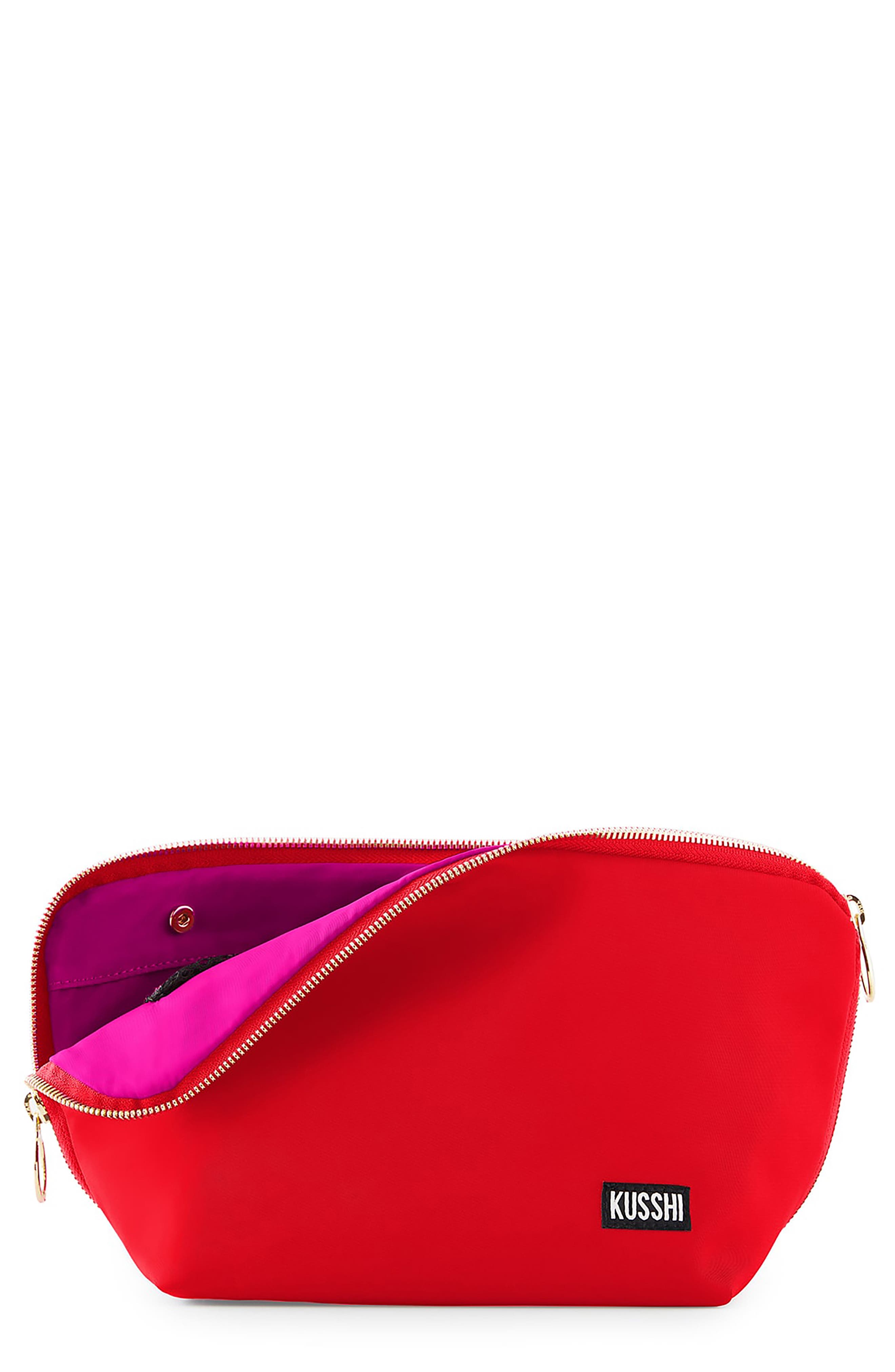 CANDY APPLE RED/ PINK NYLON