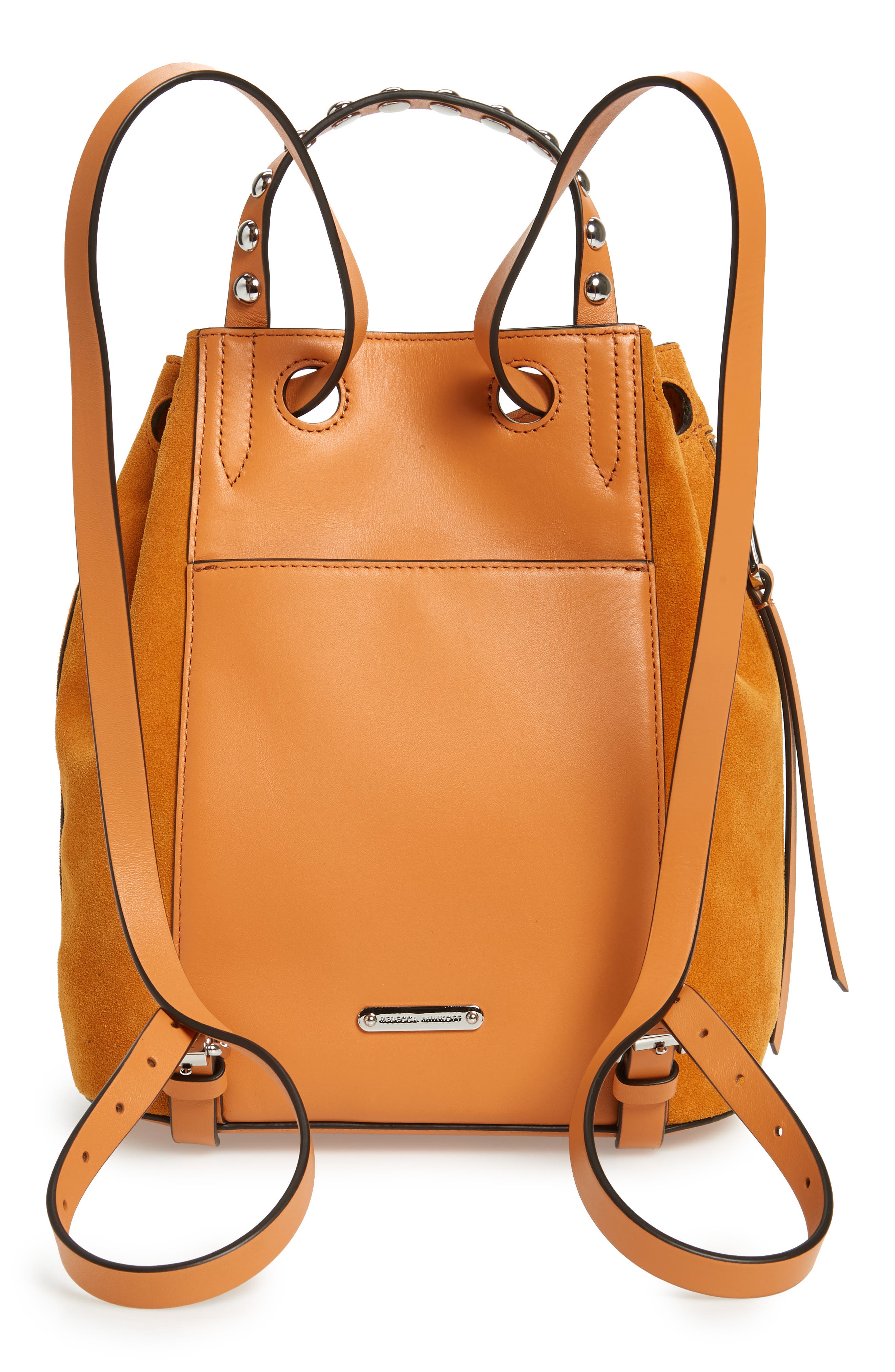 Small Blythe Leather Backpack, Alternate, color, GLOW