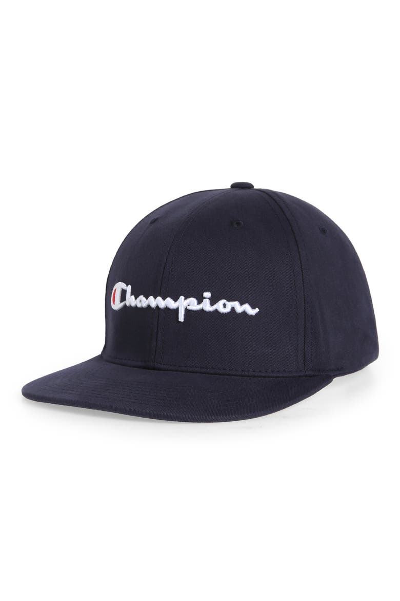 Classic Script Baseball Cap, Main, color, NAVY