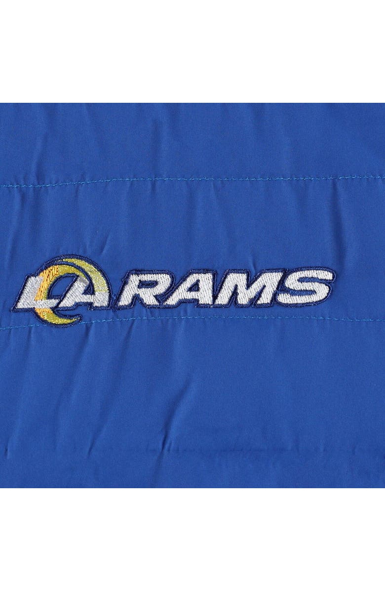 DUNBROOKE Men's Dunbrooke Heather Royal Los Angeles Rams Explorer Tech Full-Zip Jacket, Alternate, color, 