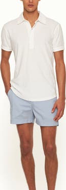 Orlebar Brown Sebastian Towelling Tailored-Fit Polo Shirt