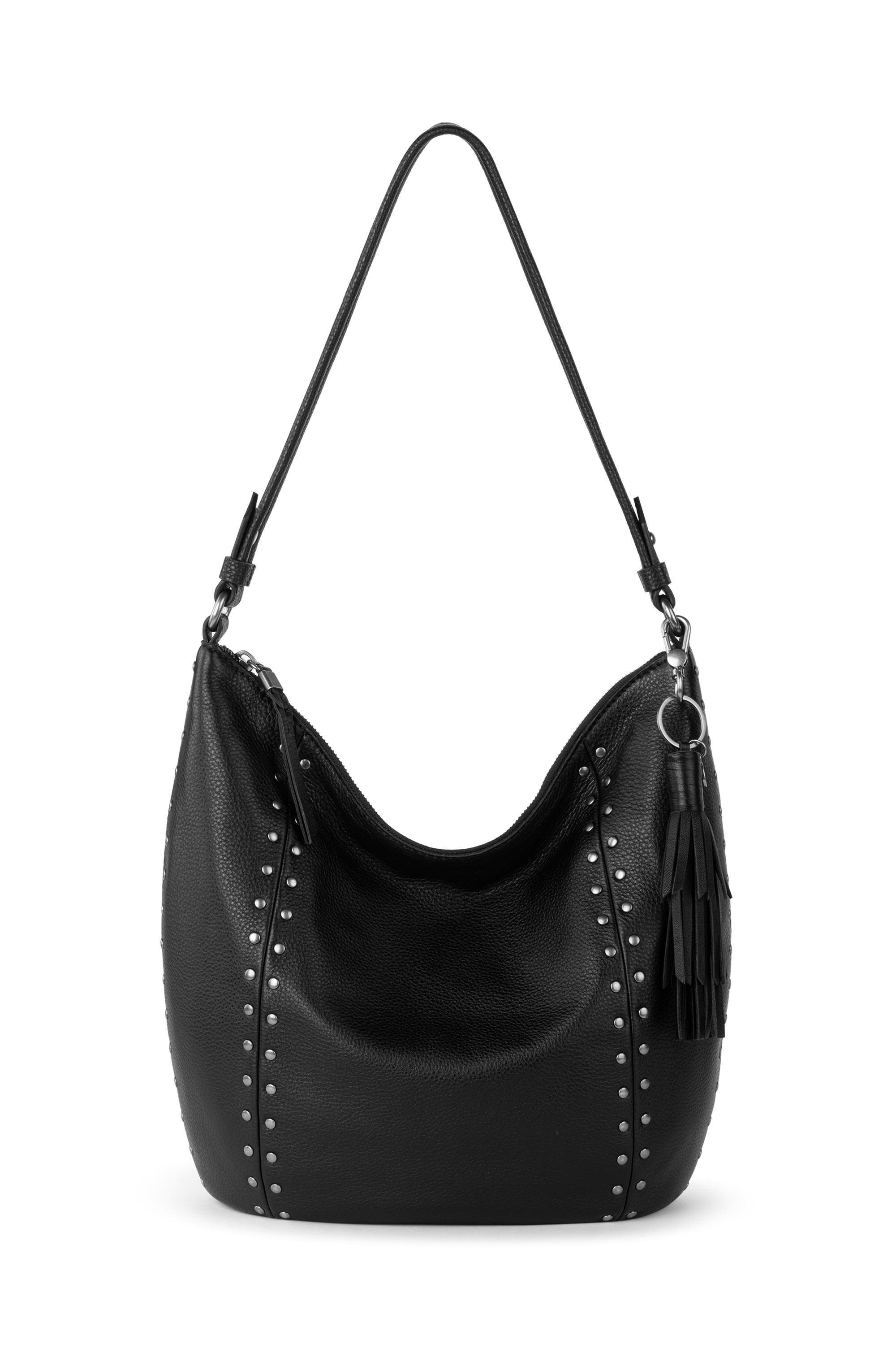Black Silver Stud