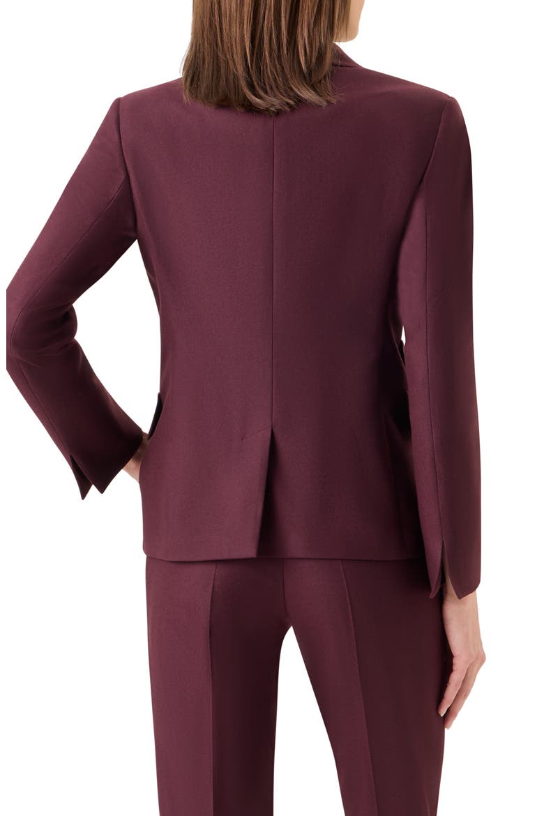 Hans Wool Blend Jacket, Alternate, color, MERLOT RED