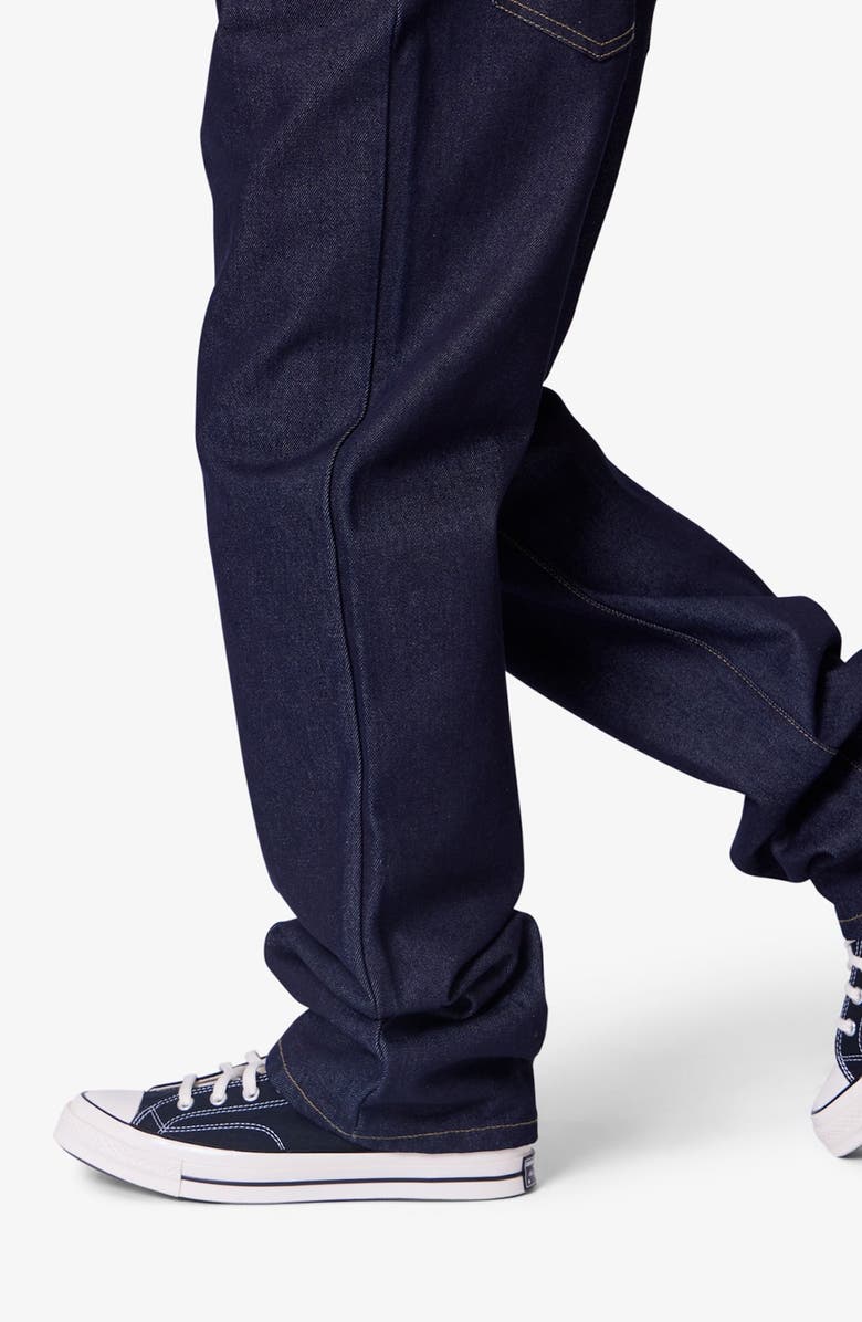 mnml Raw Baggy Jeans, Alternate, color, Rinsed Indigo