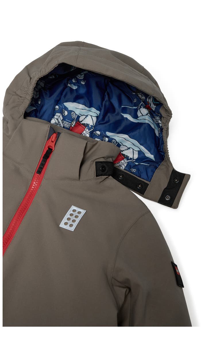 Kids' Winter Ski Jacket, Alternate, color, BROWN