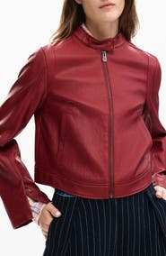 Desigual Faux Leather Jacket