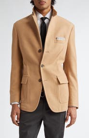 Eleventy Single Breasted Wool Knit Sport Coat