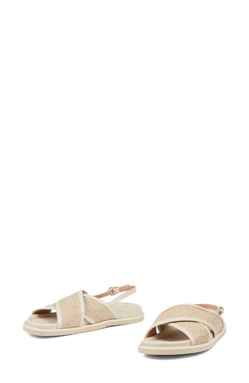 Lk Bennett Noa Slingback Sandal In Ecru