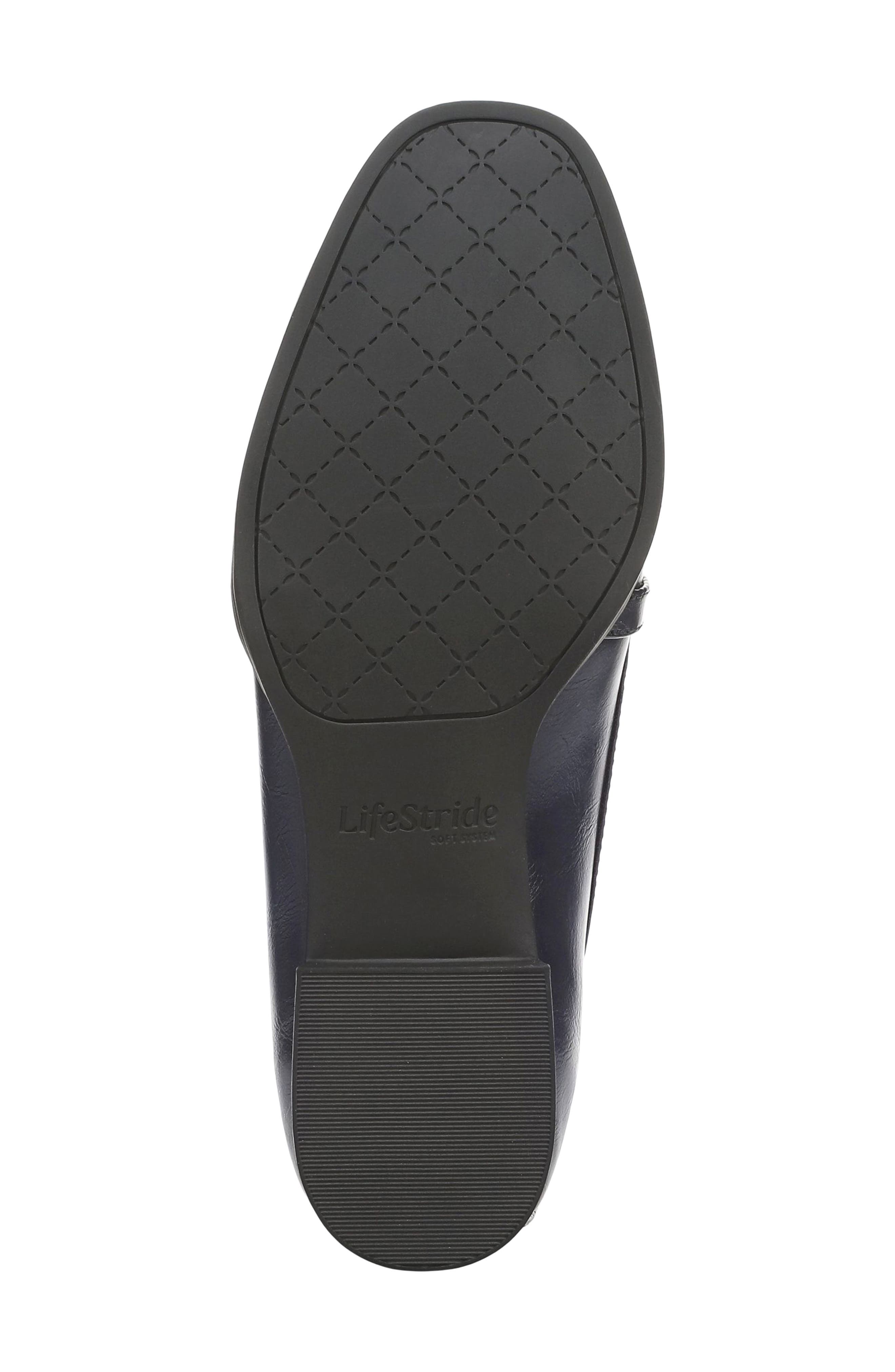 LifeStride Francine Chain Loafer, Alternate, color, Navy