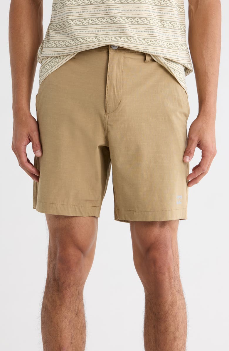 Billabong Jared Hybrid Shorts, Main, color, Gravel