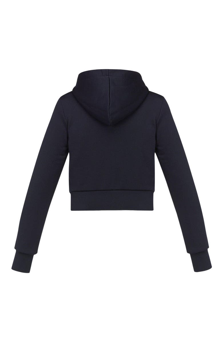 MCM Essential Logo Terry Zip Hoodie, Alternate, color, 