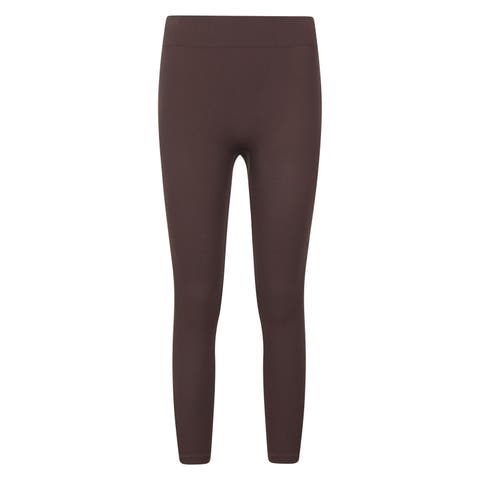 Carmel Ribbed Seamless Thermal Bottoms
