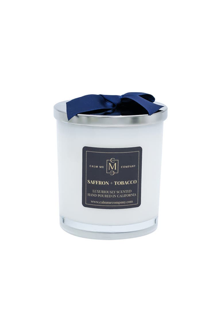 Saffron + Tobacco Candle 340G, Main, color, None