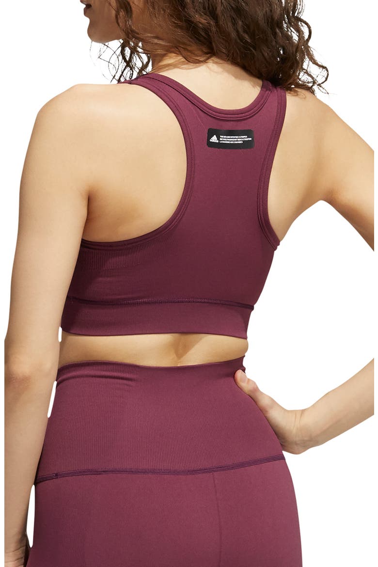 Studio Primegreen Sports Bra, Alternate, color, VICTORY CRIMSON