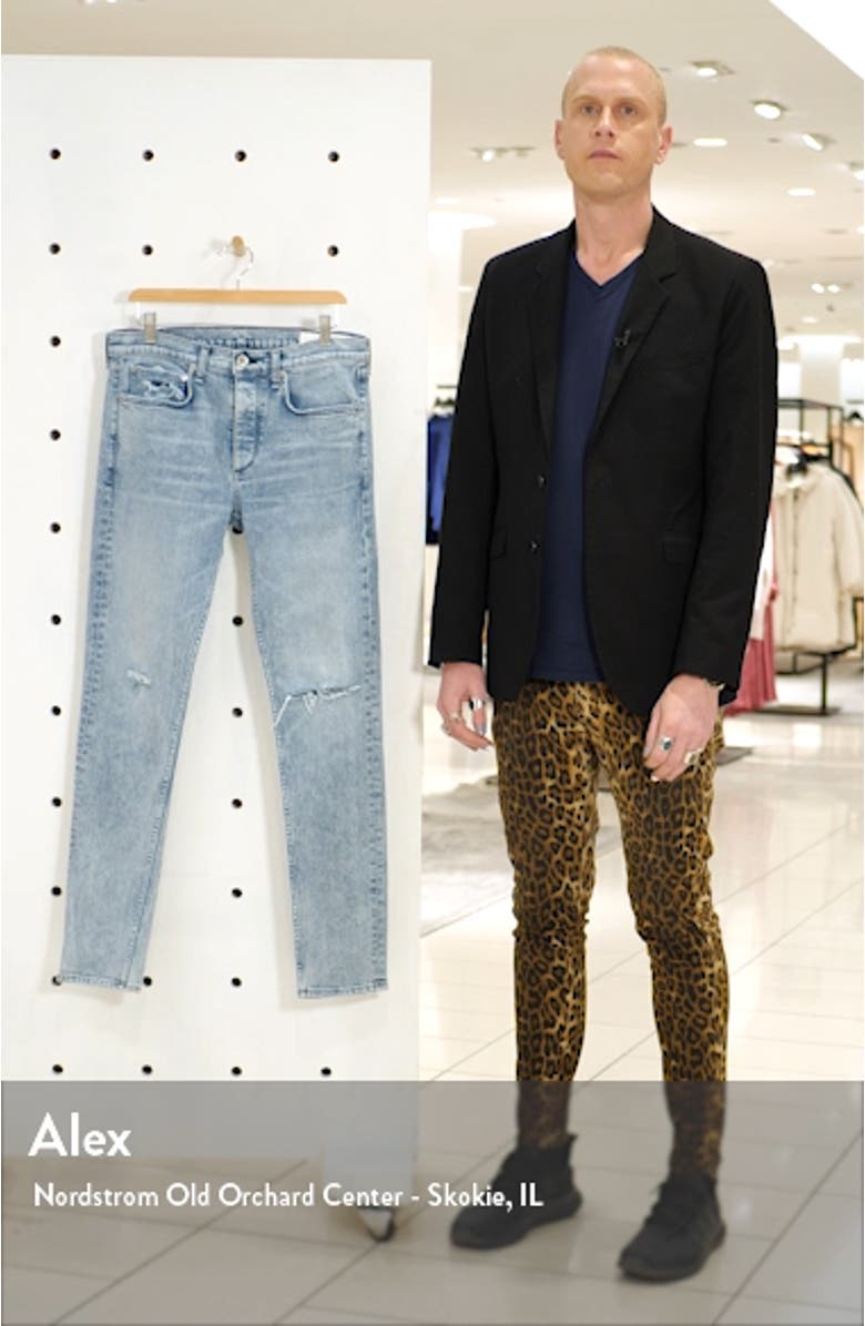 Fit 1 Skinny Fit Ripped Jeans, sales video thumbnail