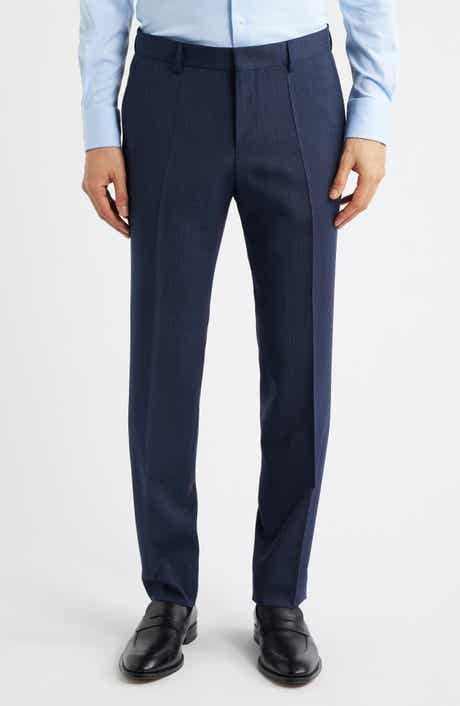 Genius Slim Fit Virgin Wool Dress Pants