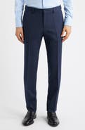BOSS Genius Slim Fit Virgin Wool Dress Pants