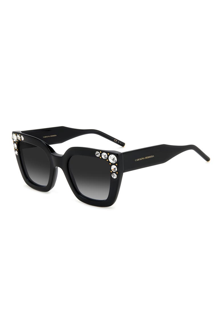 52mm Square Sunglasses, Alternate, color, 0807-9O