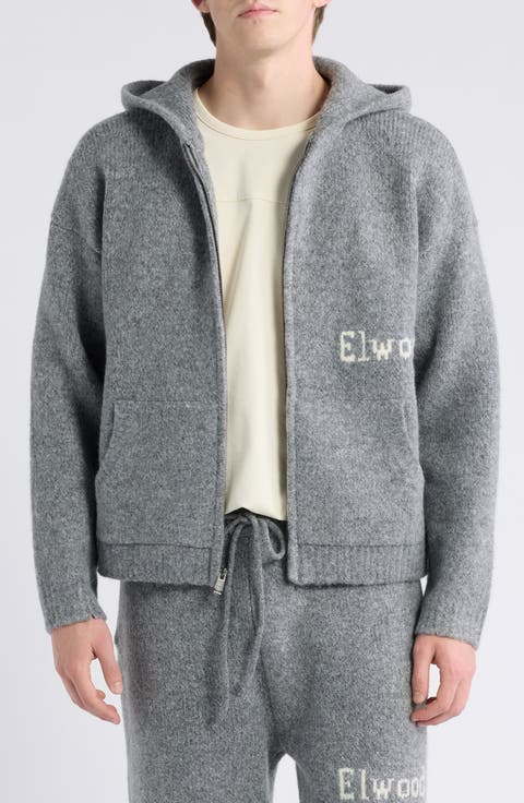 Hooded Zip Cardigan