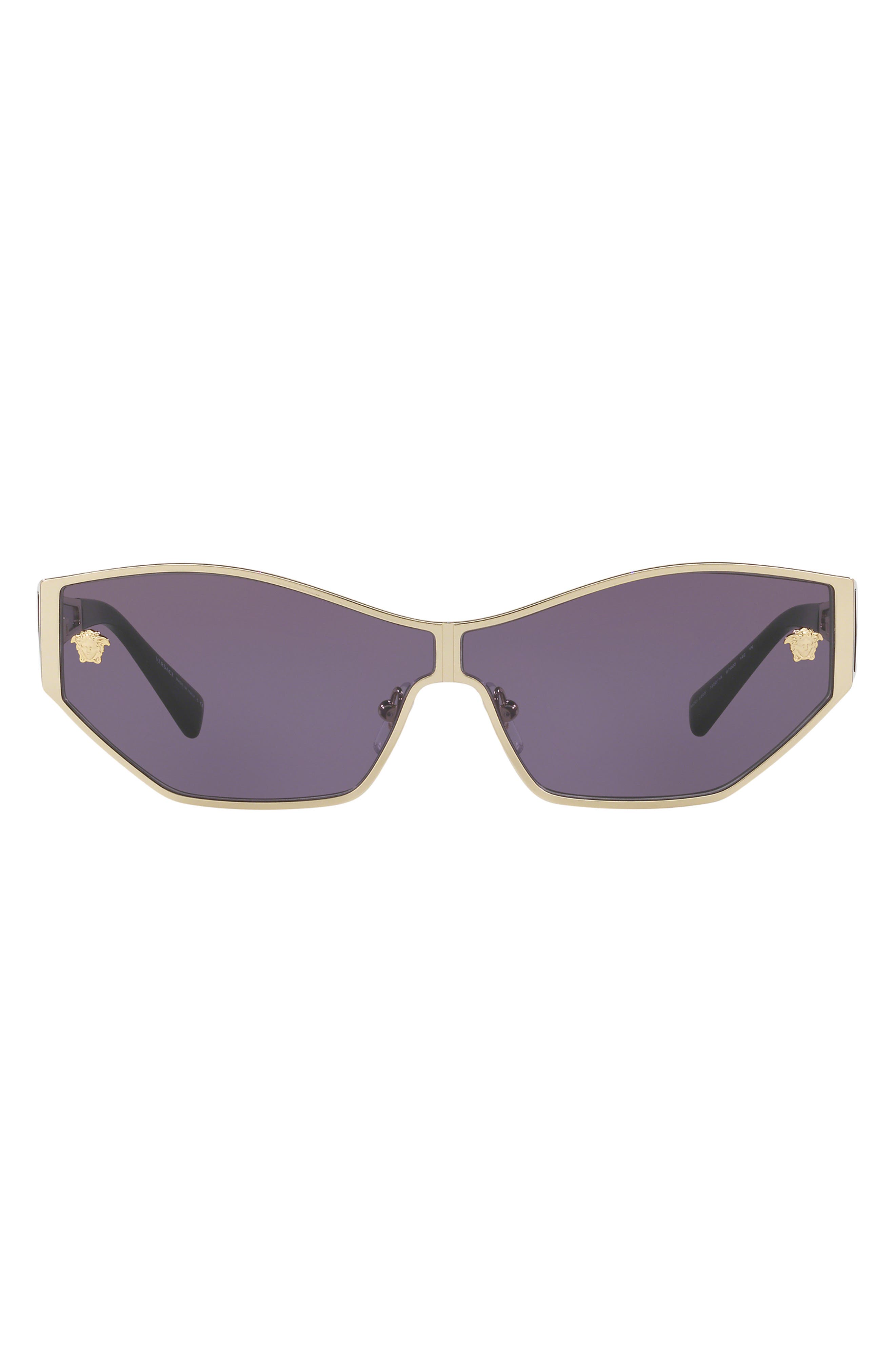 Versace 67mm Polarized Gradient Butterfly Sunglasses
