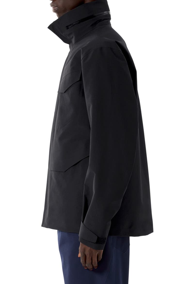 Field LT Gore-Tex® 3L Waterproof Jacket, Alternate, color, BLACK