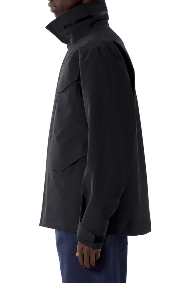 Veilance Field LT Gore-Tex<sup>®</sup> 3L Waterproof Jacket, Alternate, color, Black