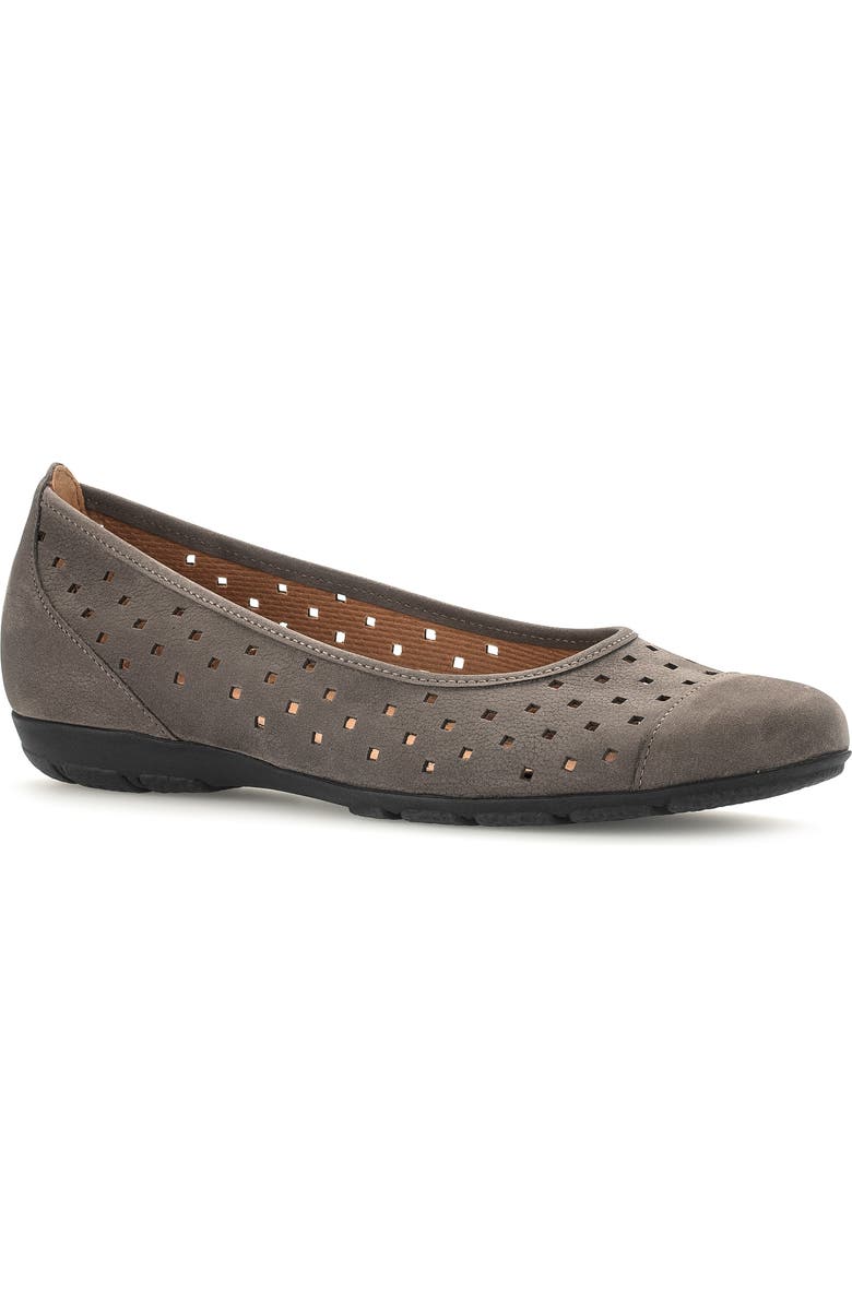 Gabor 44.169 Ballet Flat, Main, color, Wallaby