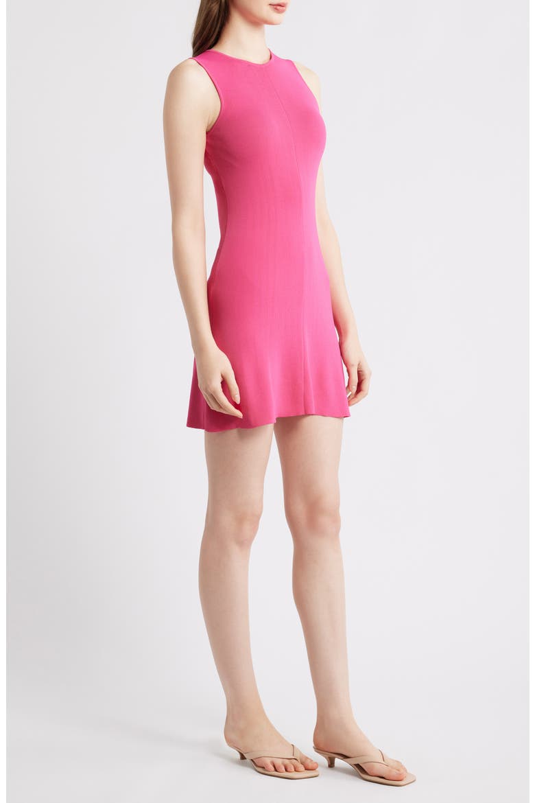 The Lucerne Sleeveless Knit Minidress, Alternate, color, PARADISE PINK