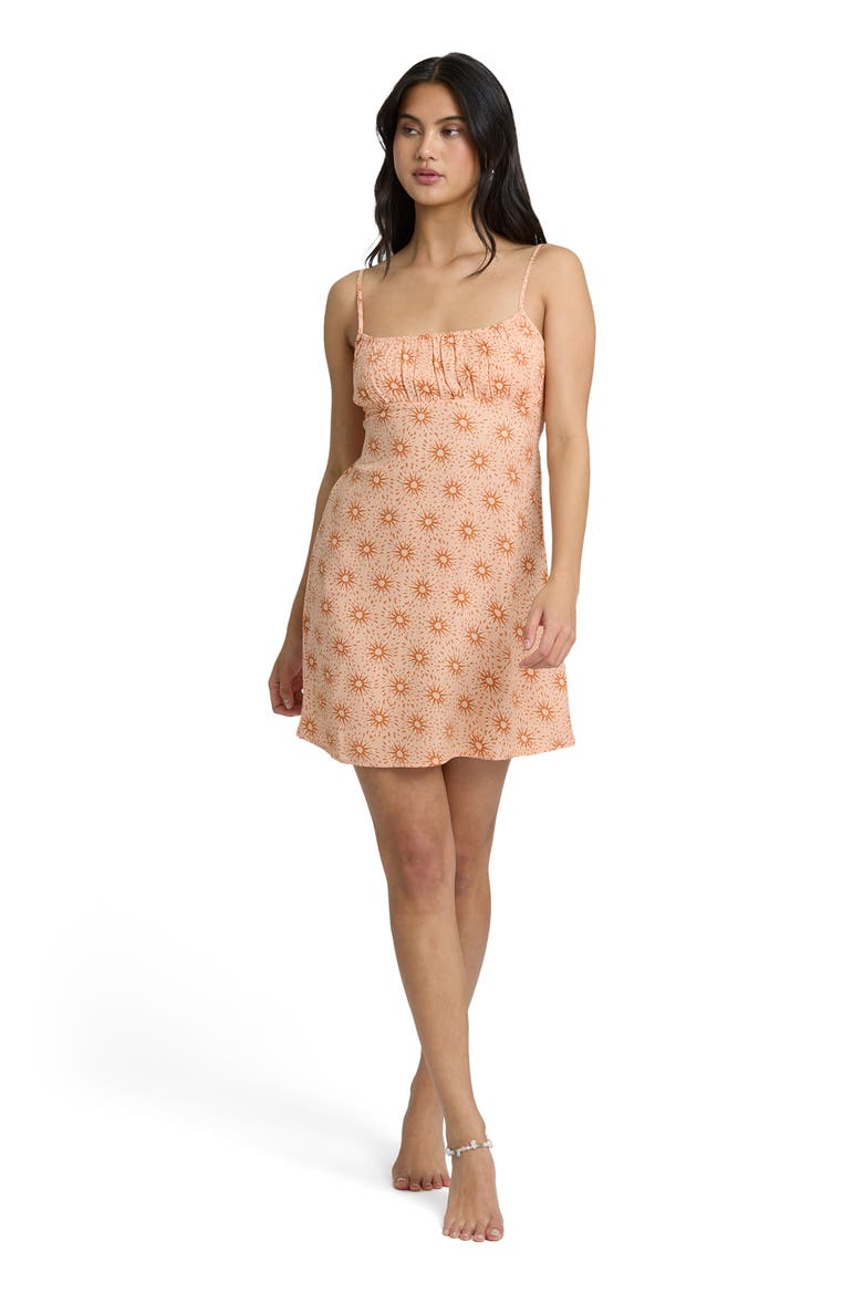 Dreaming of Sun Mini Sundress, Alternate, color, LIGHT PEACH