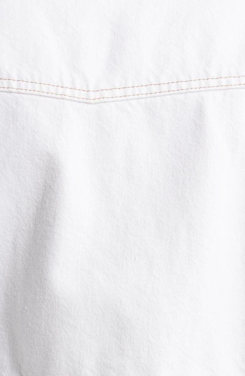 FRAME Heart Crop Denim Jacket, Alternate, color,