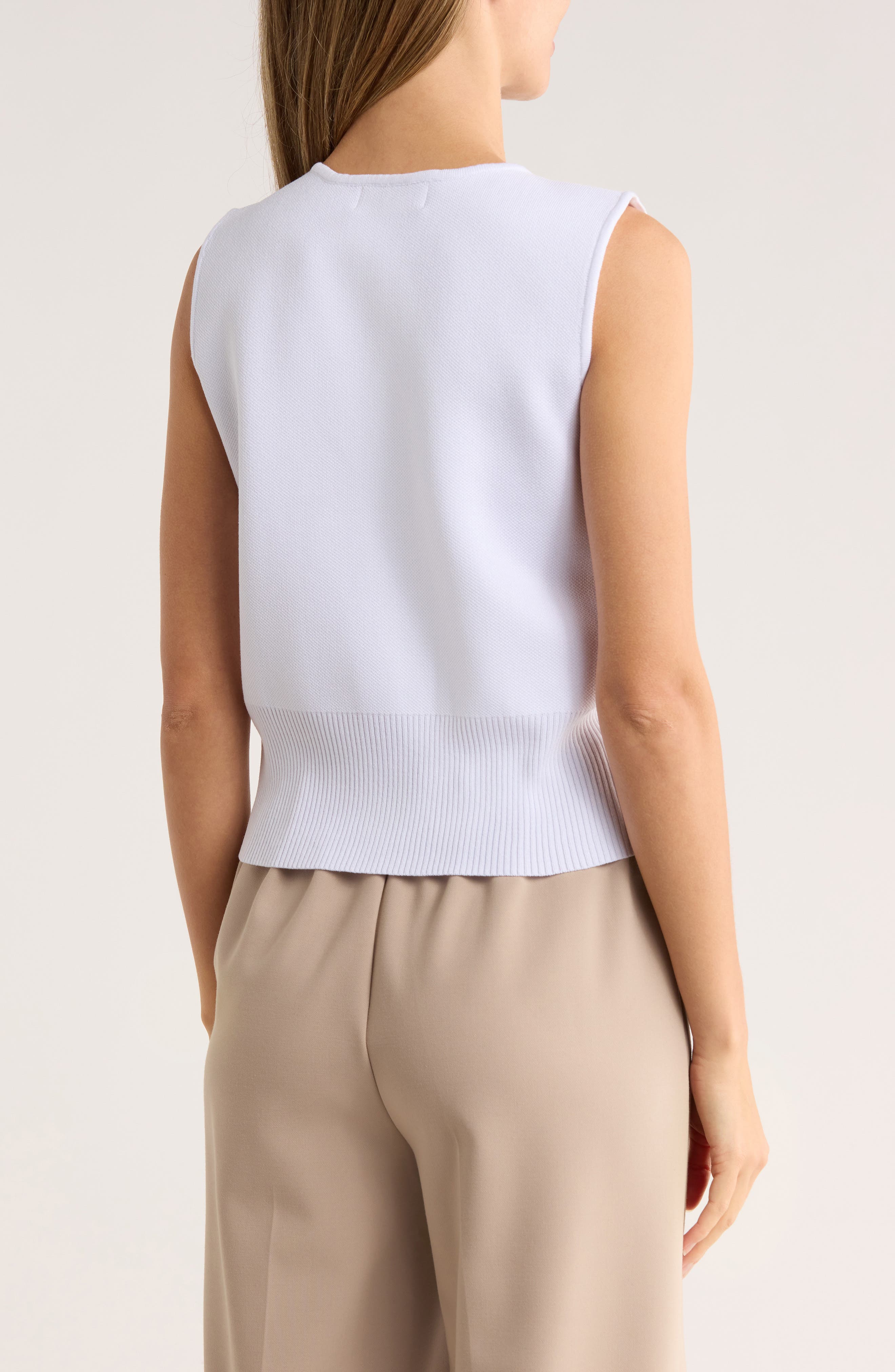Julianna Button Front Sweater Vest - image 4