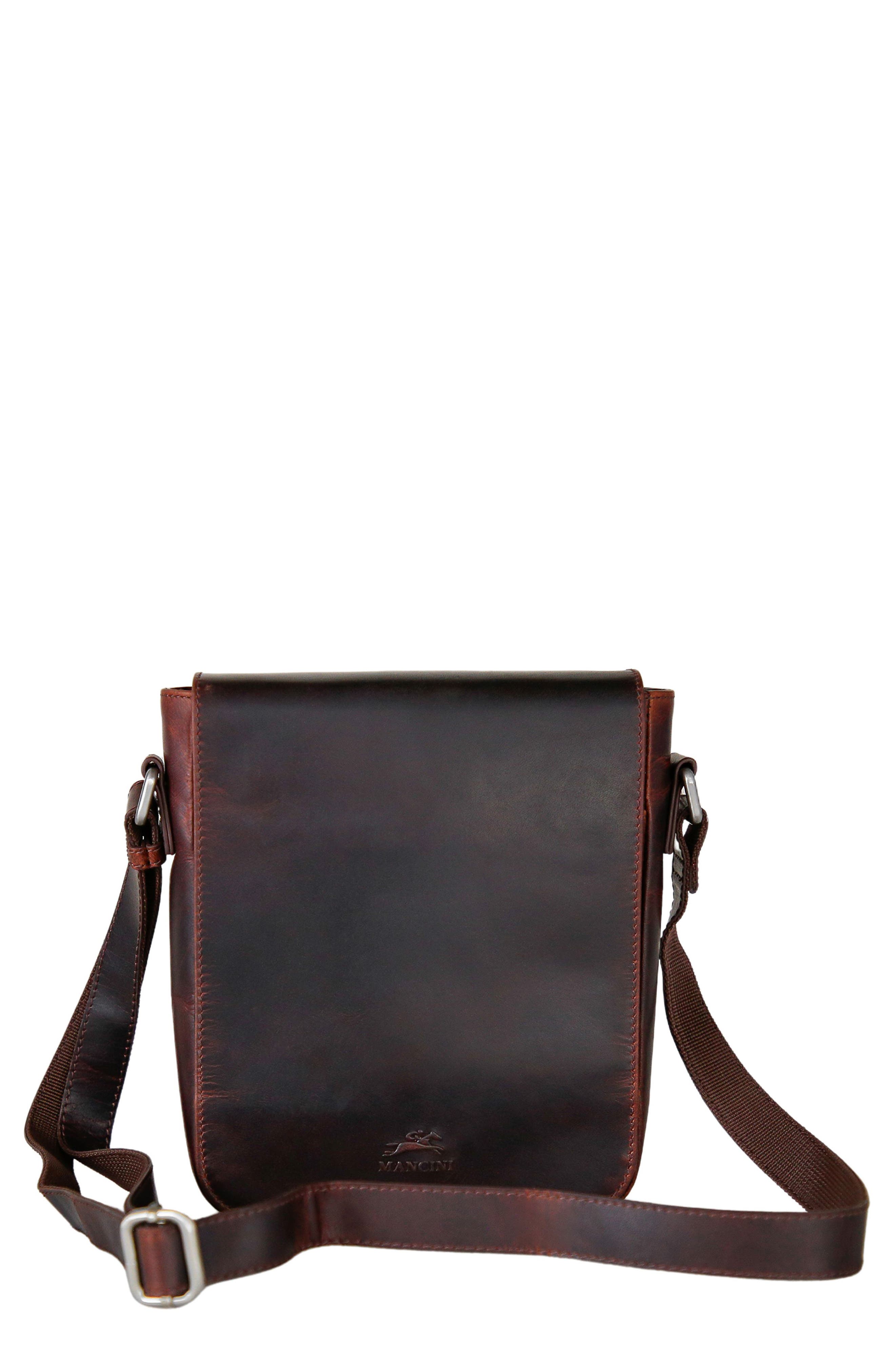 Mancini Slim Crossbody Bag