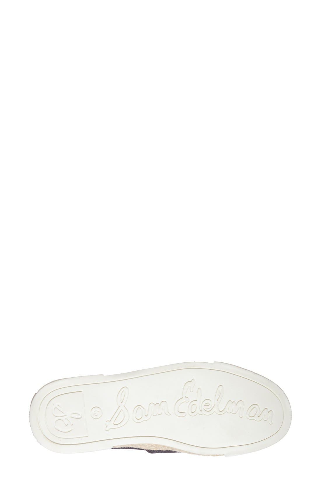 Sam Edelman 'Banks' Perforated Slip-On Sneaker, Alternate, color, 