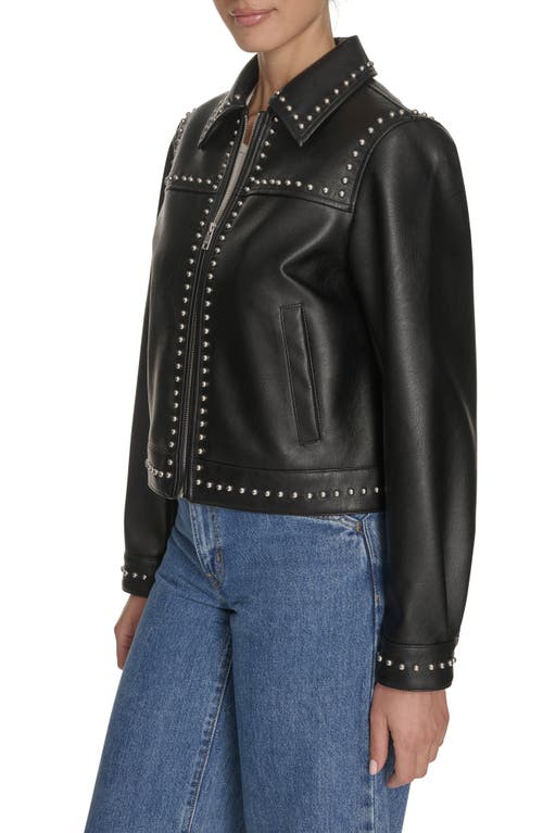 Levi's Dart Trucker Jacket In Black