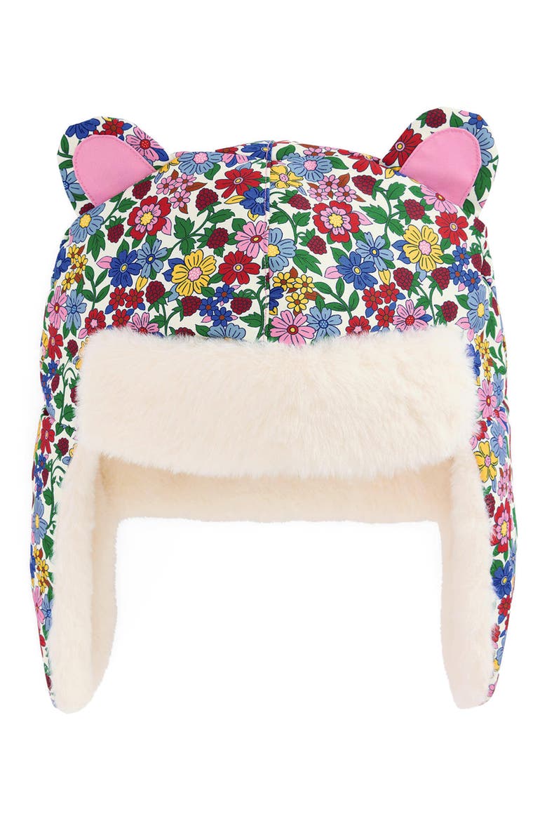 Kids' All Weather Trapper Hat, Main, color, FLORAL