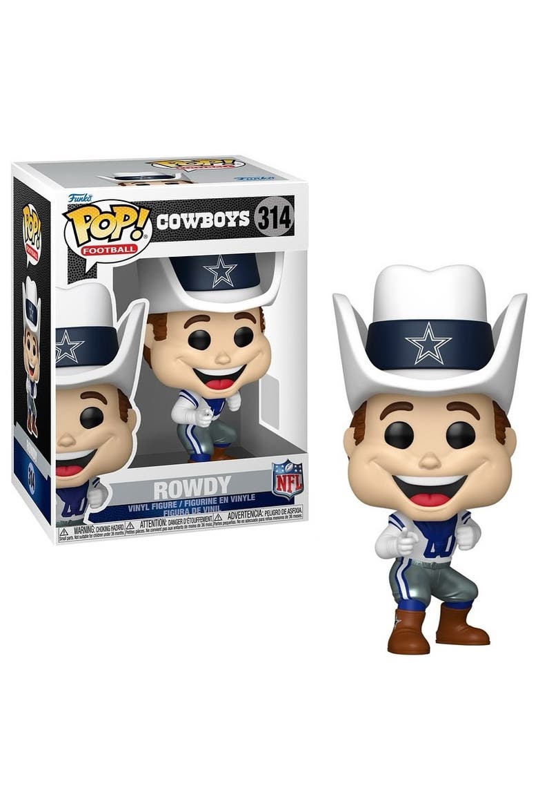Rowdy (Dallas Cowboys) Funko Pop! NFL Mascot, Main, color, Multi-Color