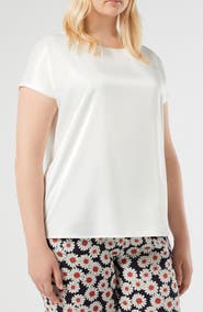 Marina Rinaldi Mrs. Lirica Mixed Media T-Shirt