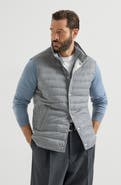 Brunello Cucinelli Cashmere flannel down jacket