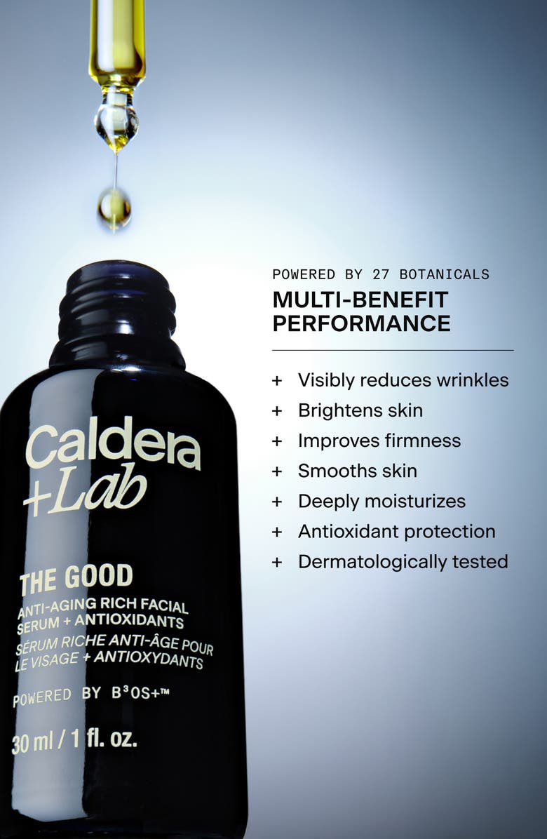 Caldera + Lab The Good Anti-Aging Rich Serum, Alternate, color, 