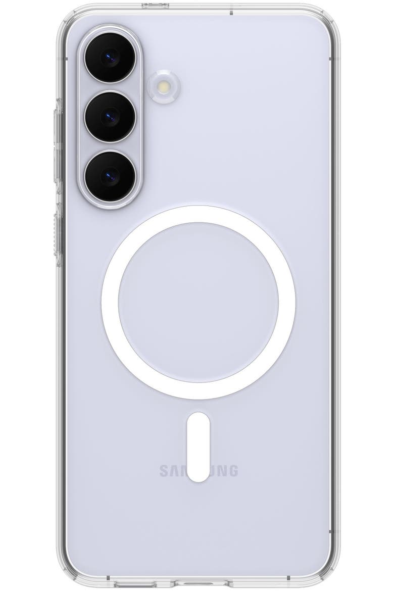 - Crystal Flex Magfit Case for Samsung Galaxy S25 FE - Clear White, Alternate, color, Clear