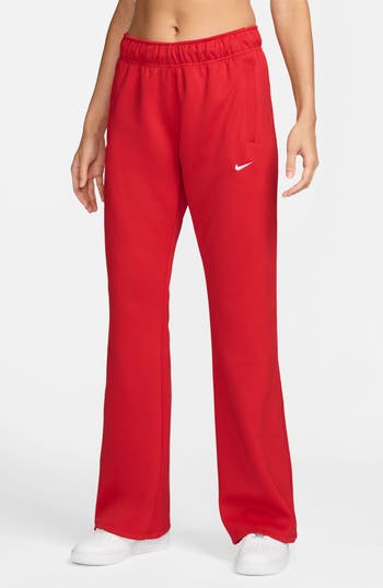 Nike Sportswear Windrunner Pants In University Red/white