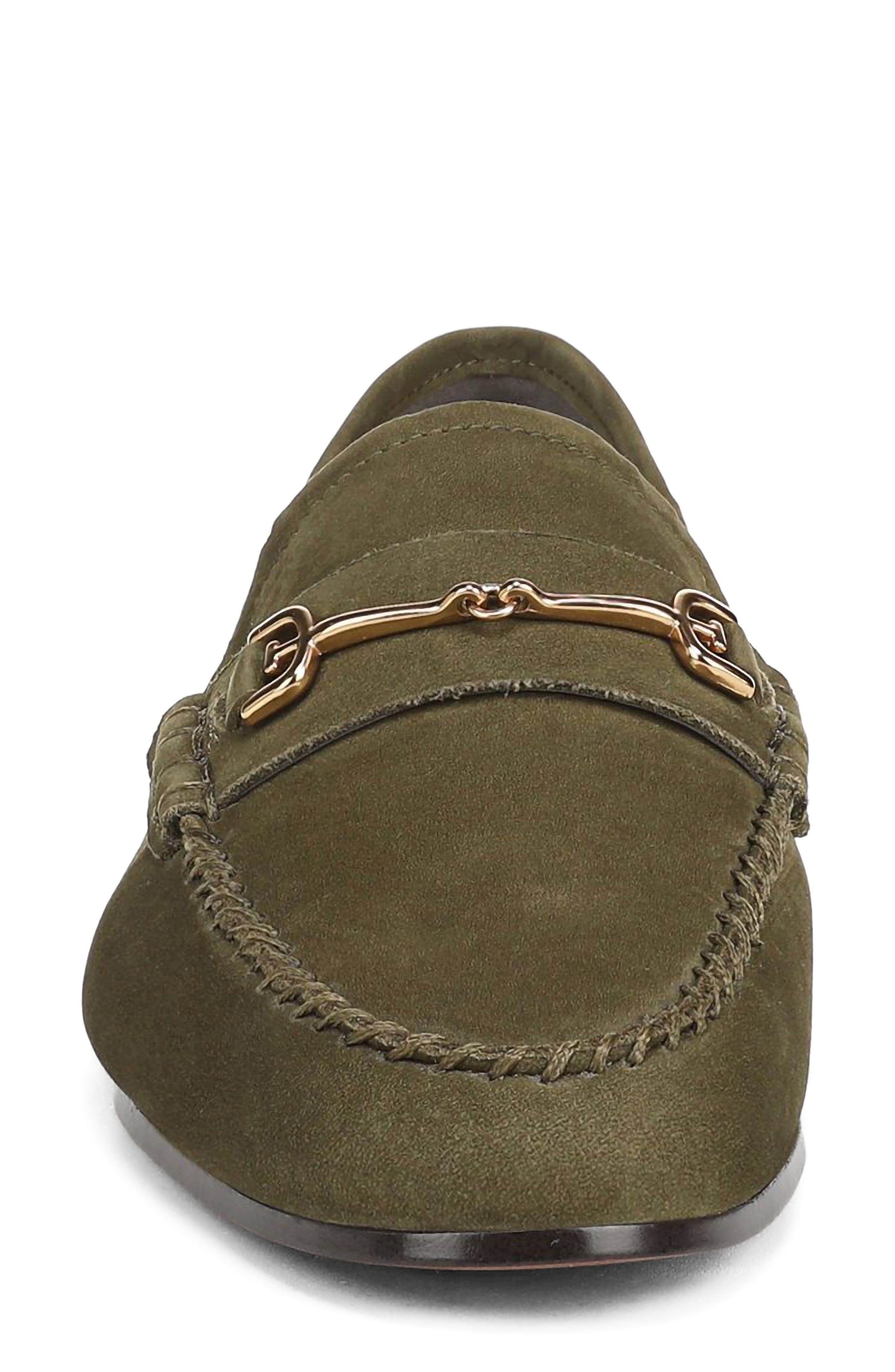 Loraine Bit Loafer, Alternate, color, OLIVE BRANCH SE