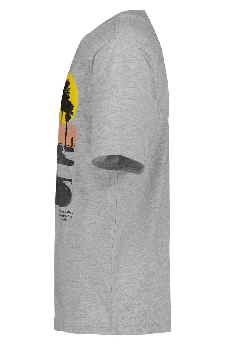 Lucky Brand Kids' Skate Free Short Sleeve T-Shirt, Alternate, color, Light Grey Heather