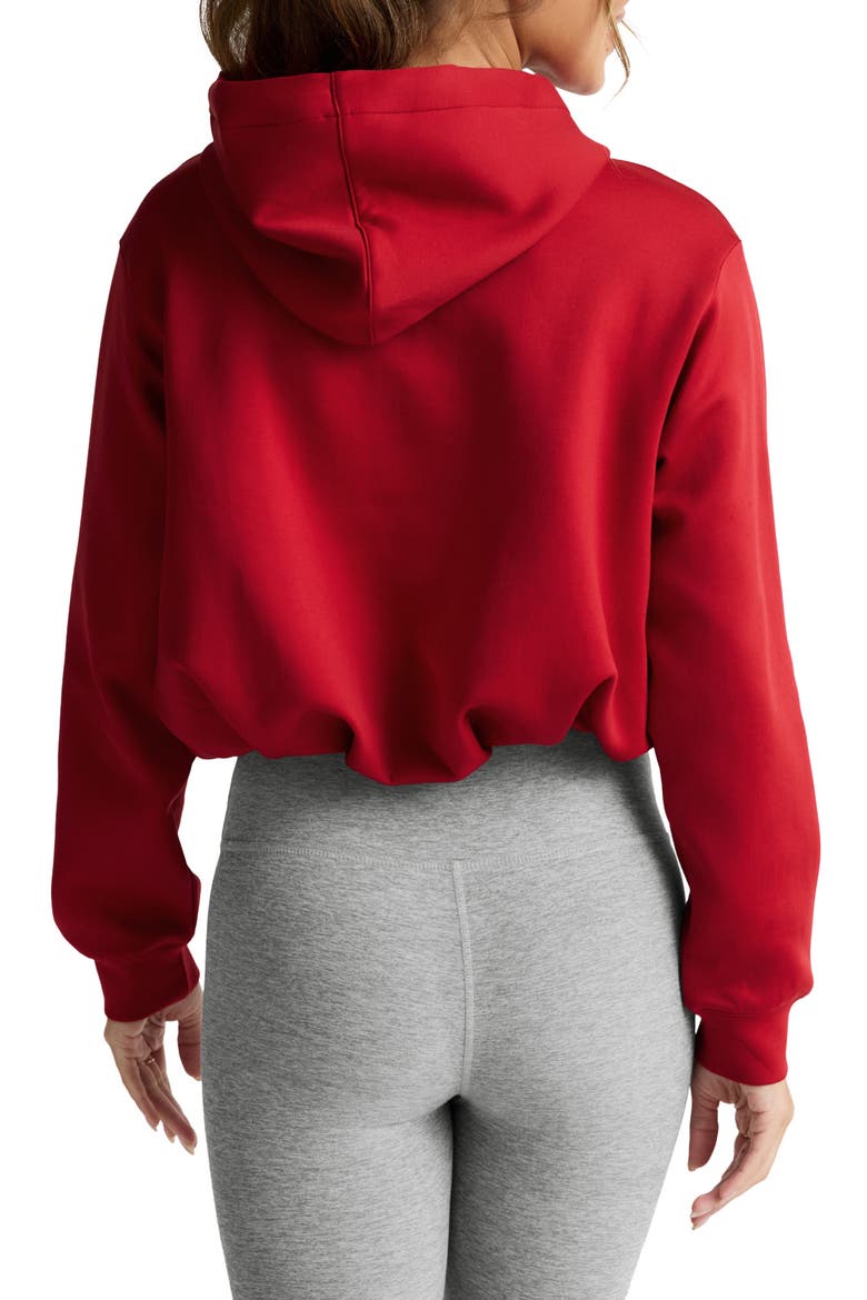 In the Flow Hoodie, Alternate, color, HOLLY RED