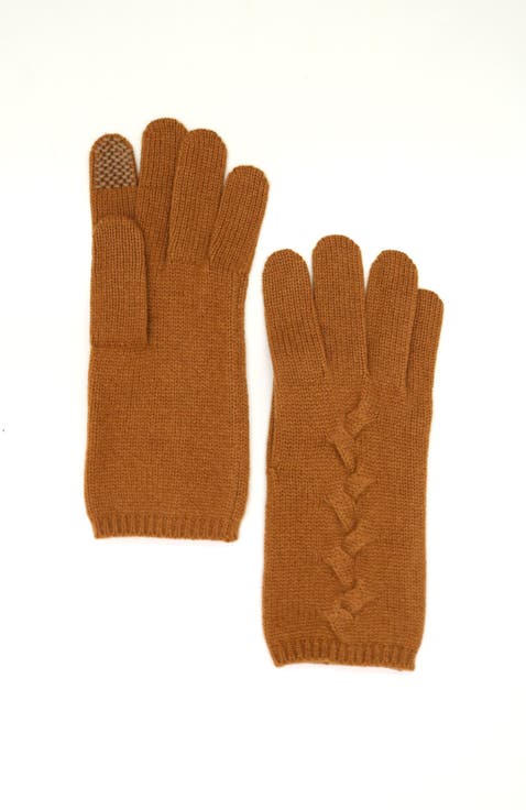 Cashmere tech gloves